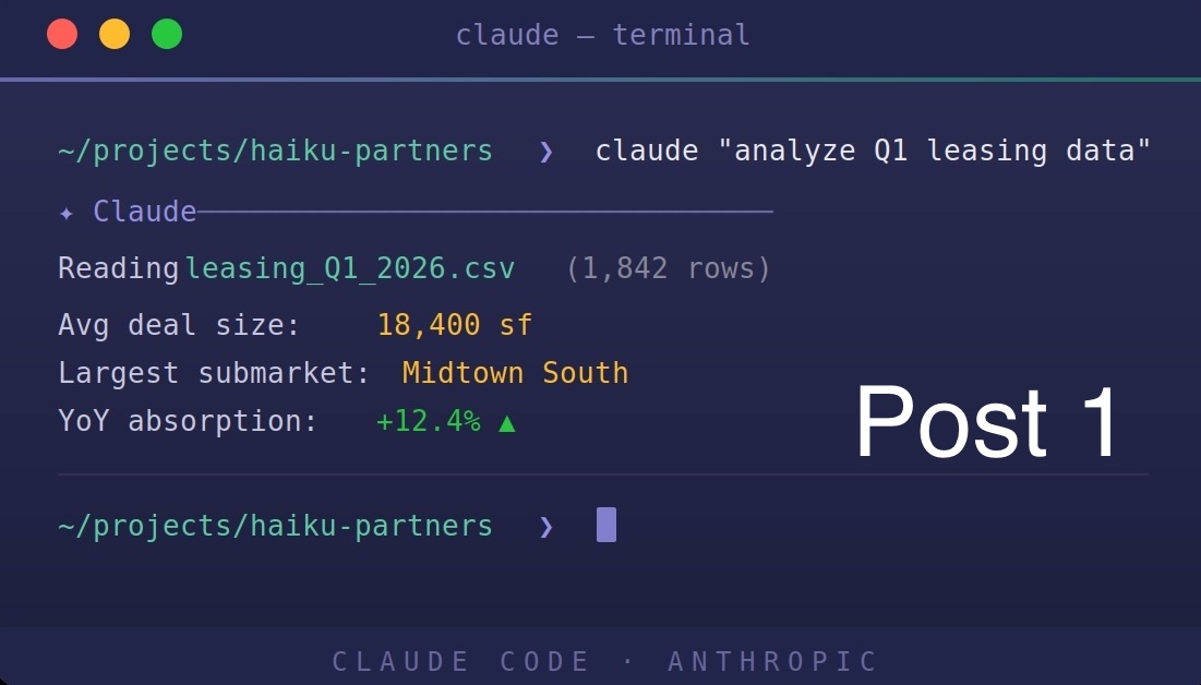 1. Where to Begin with Claude Code, For Real Estate Professionals